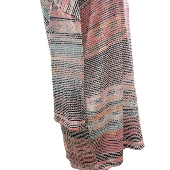 NWT HARPER HOLLY STRIPED MULTI COLOR LOOSE FIT 3/4 SLEEVE TOP- Multiple Sizes - Picture 7 of 7